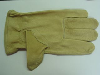 Calf skin working glove 